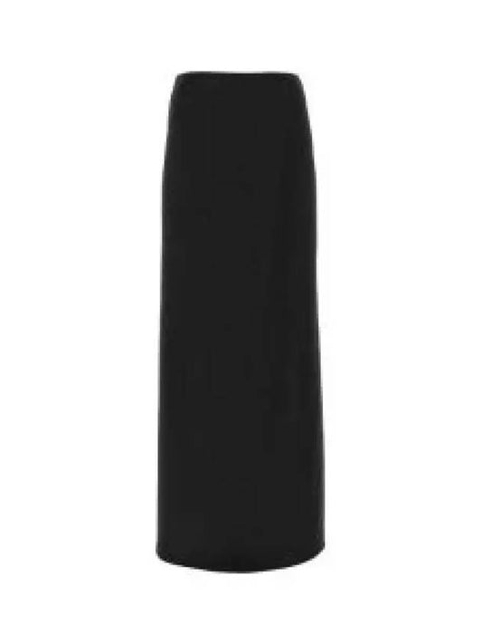 Silk Twill Long A-Line Skirt - BOTTEGA VENETA - BALAAN 2