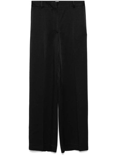 TOTEME PRE Trousers Black - TOTEME - BALAAN 1