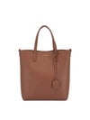 Shopping Toy Supple Leather Tote Bag Brown - SAINT LAURENT - BALAAN 2