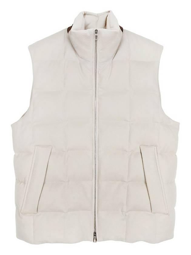 Tuul Quilted Vest Milky White - LORO PIANA - BALAAN 2