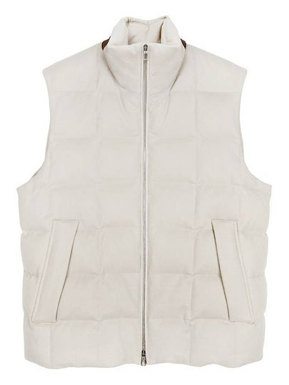 Tuul Quilted Vest Milky White - LORO PIANA - BALAAN 2