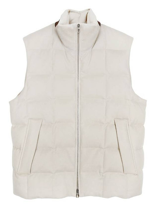 23 fw Padded Quilted Sleeveless Cashmere Jacket FAN4219A0BL B0650747803 - LORO PIANA - BALAAN 2