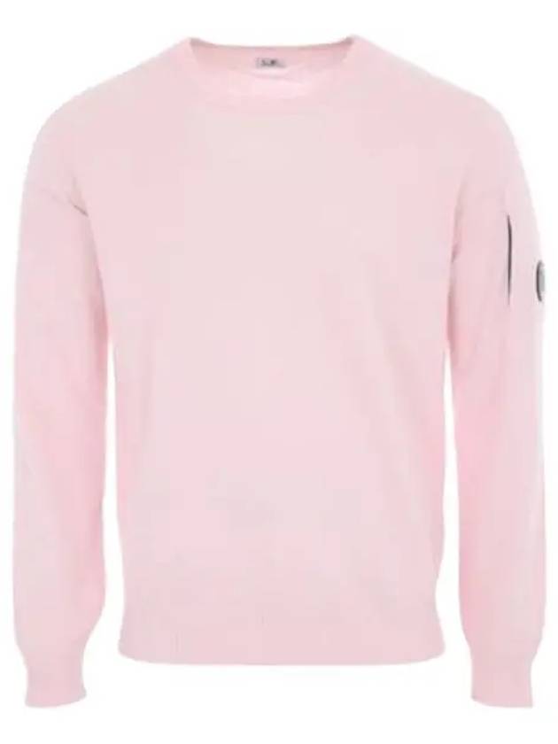 Cotton Crepe Knit Top Pink - CP COMPANY - BALAAN 2