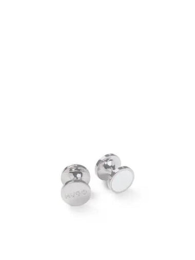 HUGO metallic round cufflinks 50494881 199 - HUGO BOSS - BALAAN 1