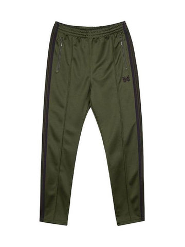 Poly Smooth Narrow Track Pant Olive - NEEDLES - BALAAN 1