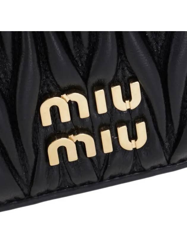 Materasse Nappa Leather Mini Bag Black - MIU MIU - BALAAN 6