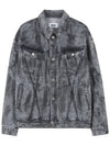 Runway dirty washed cotton jacket_dusty black - ULKIN - BALAAN 2