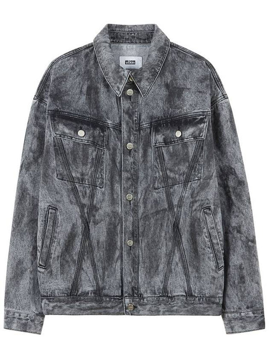 Runway dirty washed cotton jacket_dusty black - ULKIN - BALAAN 2