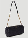 Tube Quilting Small Shoulder Bag Black - SAINT LAURENT - BALAAN 4