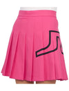 Naomi Pleated Skirt Fuchsia Purple - J.LINDEBERG - BALAAN 8