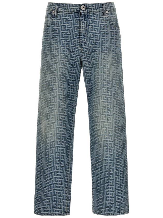 Balmain 'Monogram' Jeans - BALMAIN - BALAAN 1