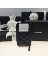 Classic zipper card holder black gold mini pouch AP3179 - CHANEL - BALAAN 3