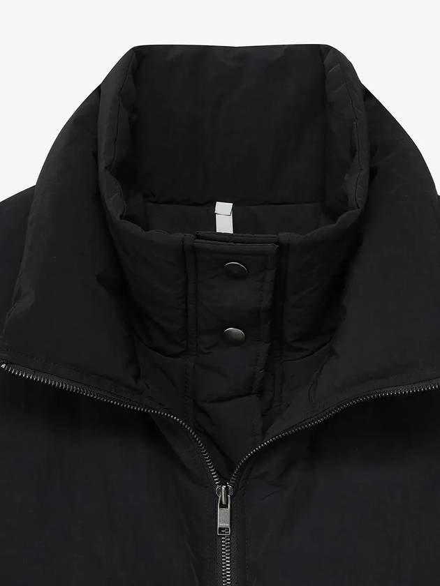 Cropped Layered Puffer Padding Black - NOIRER - BALAAN 7