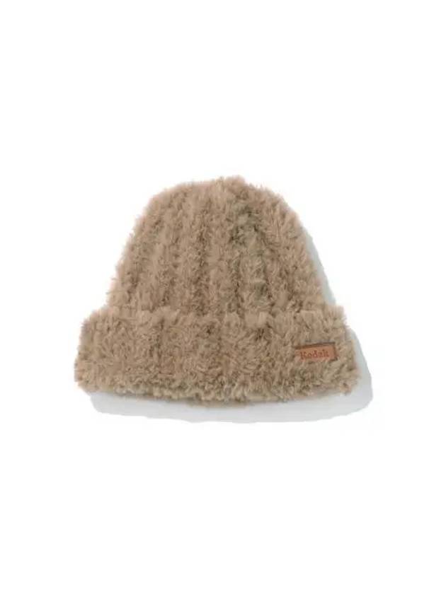 KODAK Apparel Hairy Beanie BEIGE - KODO - BALAAN 1