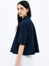 Crease Anorak Shirt Navy - JUN BY JUN K - BALAAN 3