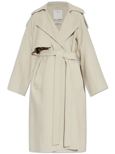 Sportmax Coat Fiore, Women's, Grey - MAX MARA SPORTMAX - BALAAN 1