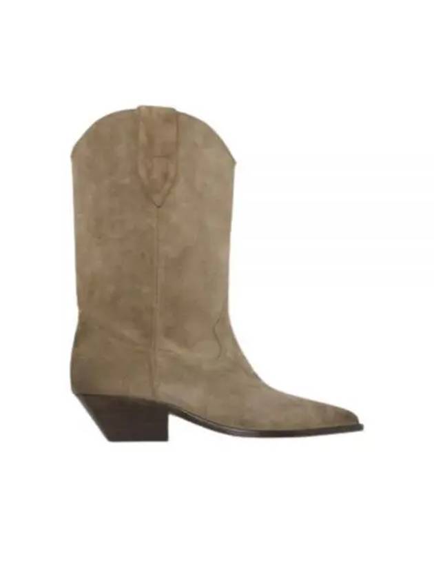 Duerto Suede Middle Boots Brown - ISABEL MARANT - BALAAN 2