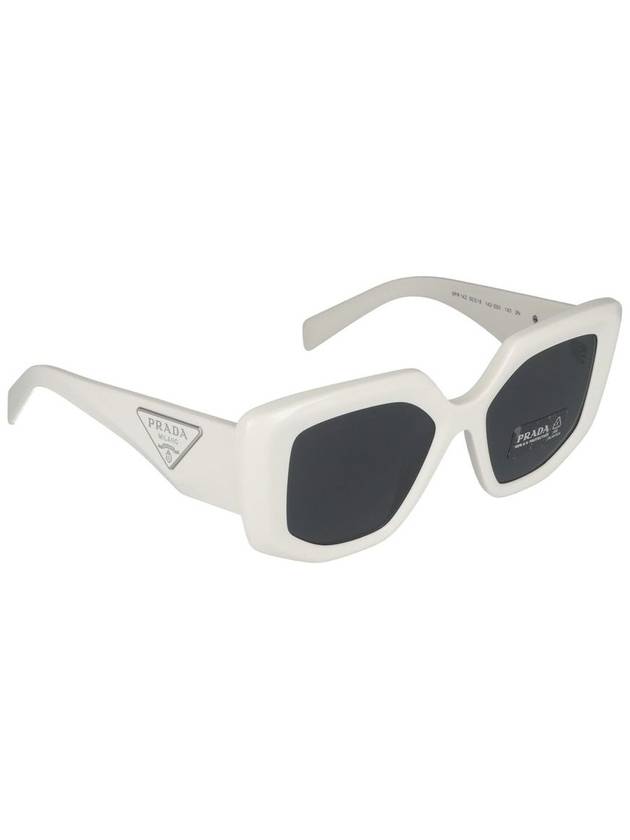 Eyewear Cat Eye Sunglasses Gray White - PRADA - BALAAN 5