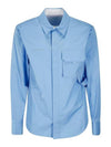 Pocket Long-Sleeve Shirt Blue - HELMUT LANG - BALAAN 2