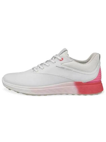 S Three Spikeless Pink White - ECCO - BALAAN 2