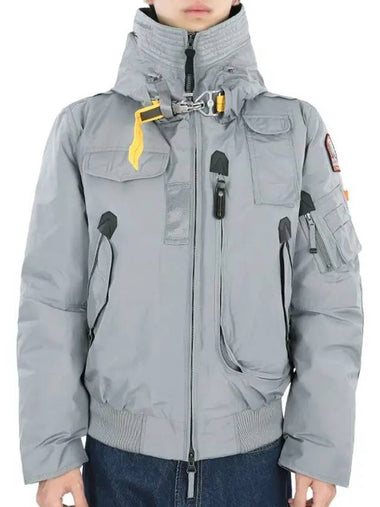 men's gobi bomber padded jacket lead GOBI PMJK MA01 255 - PARAJUMPERS - BALAAN 1