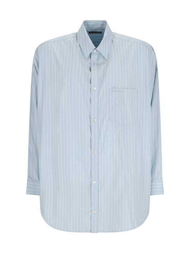 Shirt 642251TPM284773 P24 LIGHT BLUE WHITE - BALENCIAGA - BALAAN 2