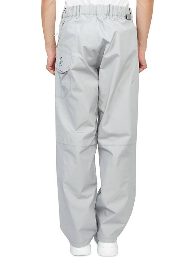 Metropolis Logo Straight Pants Grey - CP COMPANY - BALAAN 5