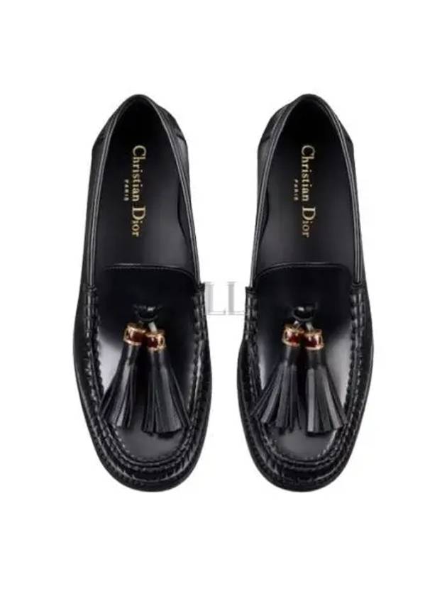 D Academy Brushed Calfskin Loafers Black - DIOR - BALAAN 2