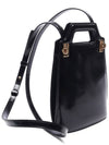 Wanda North South Mini Tote Bag Black - SALVATORE FERRAGAMO - BALAAN 4