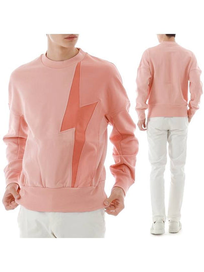 Lightning Bolt Sweatshirt Pink - NEIL BARRETT - BALAAN 2