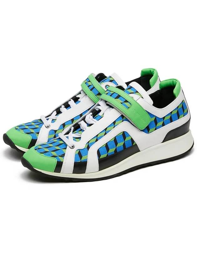 Men's Cube Neon Green Sneakers BX00 MULTI CUBE - PIERRE HARDY - BALAAN 1