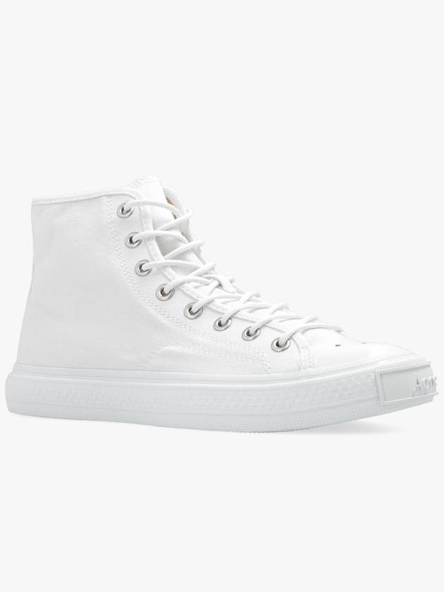 Studios Canvas High Top Sneakers White - ACNE STUDIOS - BALAAN 5