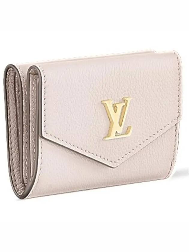 Lock Mini Half Wallet Grey - LOUIS VUITTON - BALAAN 3