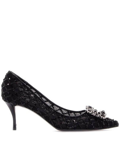 Sequin Pumps Heels Black - ROGER VIVIER - BALAAN 2