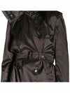 Women's Kensington Econyl Trench Coat Black - BURBERRY - BALAAN 5
