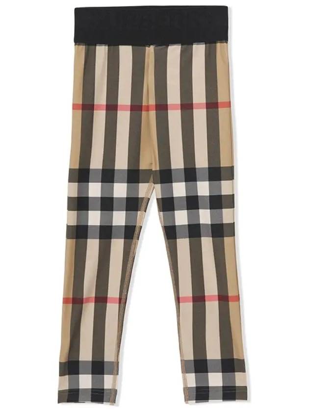 Kids Women s Vintage Check Leggings 8041035 - BURBERRY - BALAAN 1