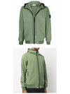 Wappen Patch Soft Shell Hooded Jacket Khaki - STONE ISLAND - BALAAN 5