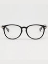 Eyewear round horn rimmed glasses black - GUCCI - BALAAN 2