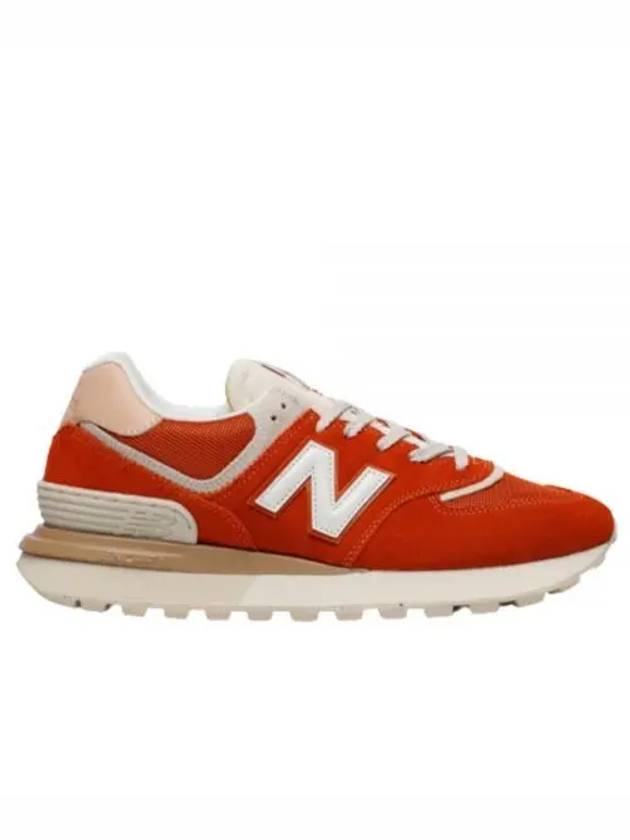 Women's 574 Legacy Low Top Sneakers Orange - NEW BALANCE - BALAAN 2