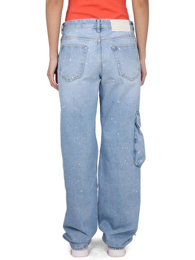 OWYB014S23DEN001 4001 Jeans - OFF WHITE - BALAAN 5