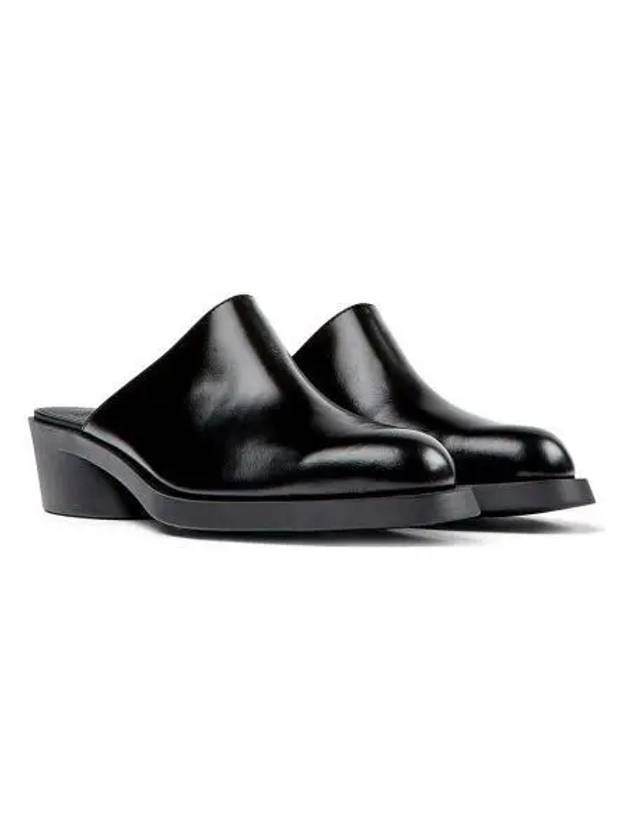 Women's Bonnie Leather Mule Black - CAMPER - BALAAN 2