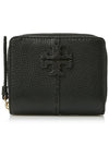 Women's McGraw Bifold Half Wallet Black - TORY BURCH - BALAAN 2