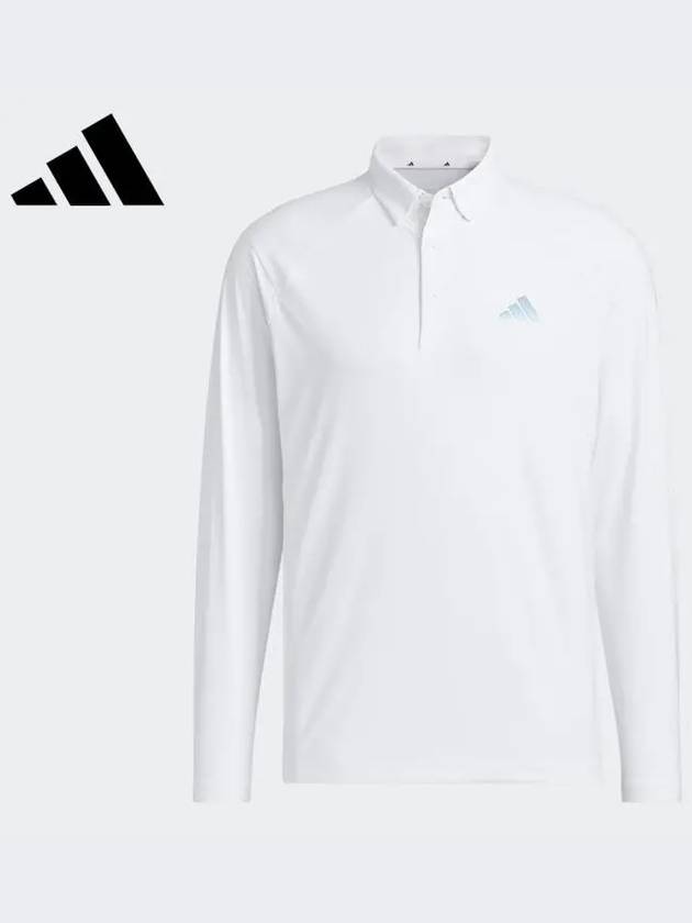 HT0060 AeroReady Lightweight Long Sleeve T-Shirt - ADIDAS GOLF - BALAAN 1