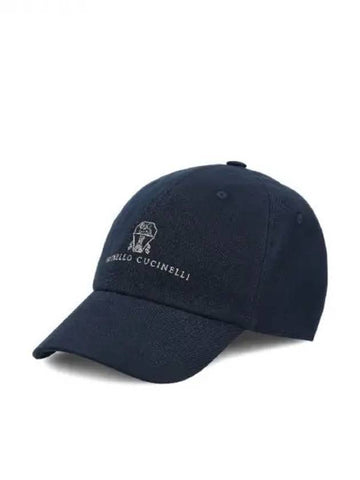 Logo embroidered cotton ball cap 271834 - BRUNELLO CUCINELLI - BALAAN 1