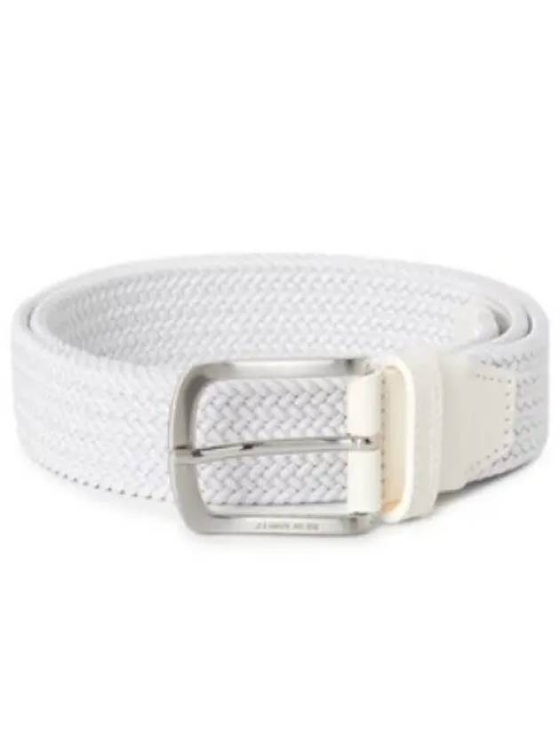 Men's Bernhard Elastic Belt White - J.LINDEBERG - BALAAN 2