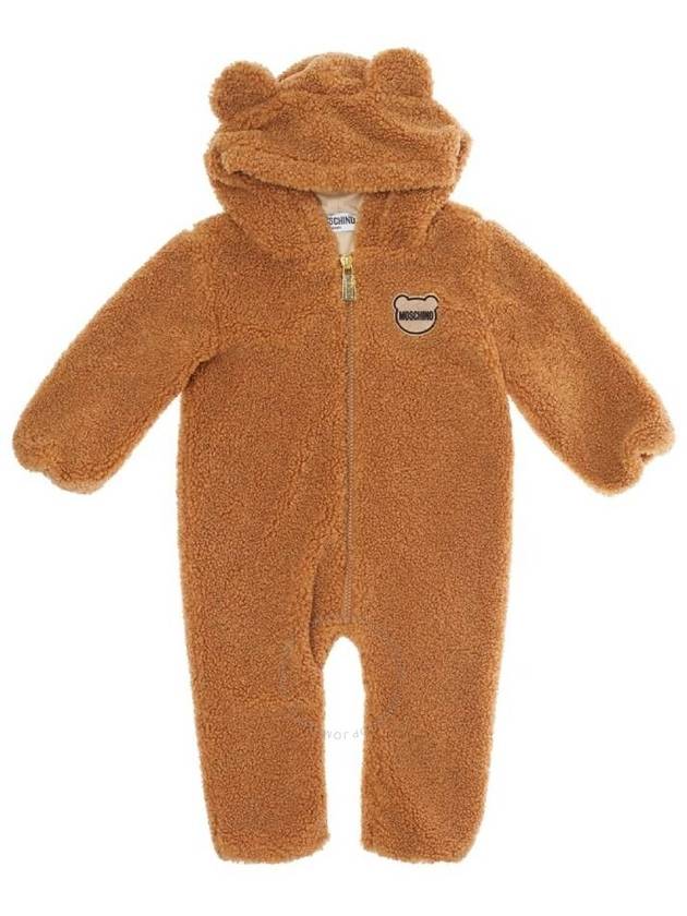 Moschino Infant Teddy Bear Hooded Romper Size 9 12M - MOSCHINO - BALAAN 1