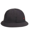 Red Logo Gore-Tex Stitch Patch Bucket Hat Black - STONE ISLAND - BALAAN 3