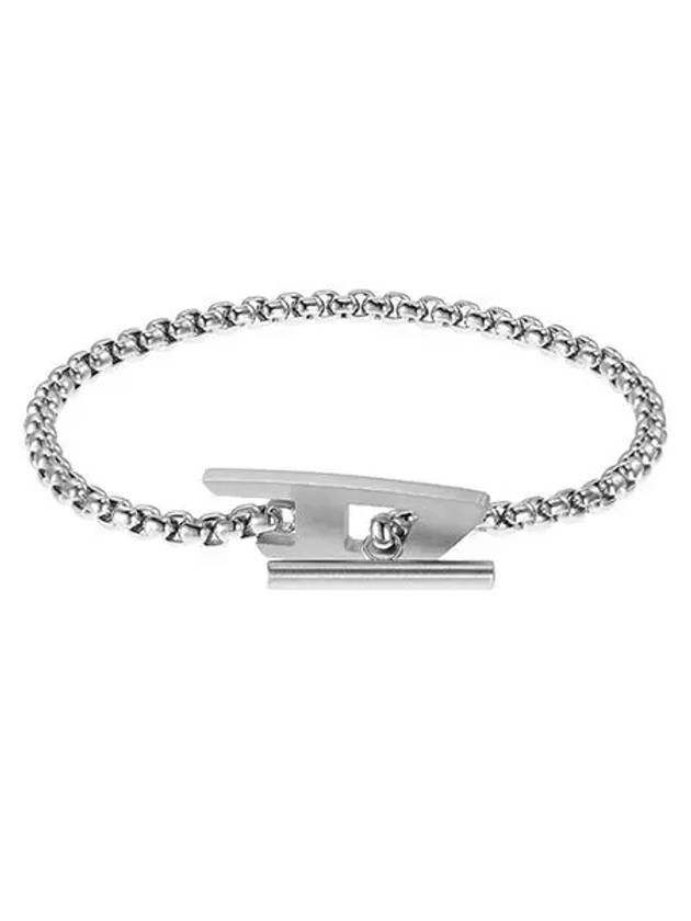 Chain Stainless Steel Bracelet Silver - DIESEL - BALAAN 2