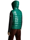 Men's Ragot Logo Patch Padded Vest Green - MONCLER - BALAAN 5