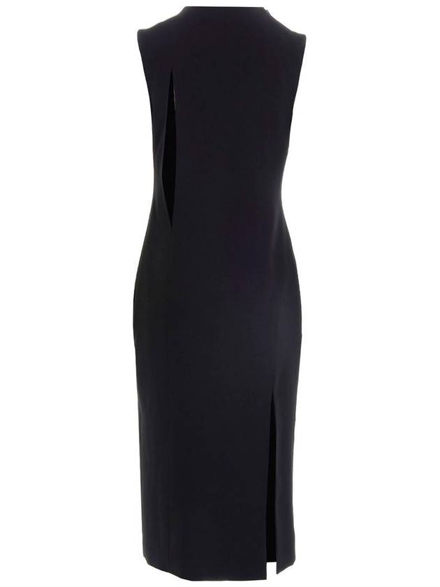 cut-out sleeveless midi dress 10097491A00540 - VERSACE - BALAAN 3